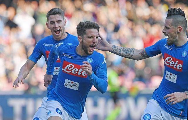  那不勒斯锋线发威，三球大胜巩固领头羊位置